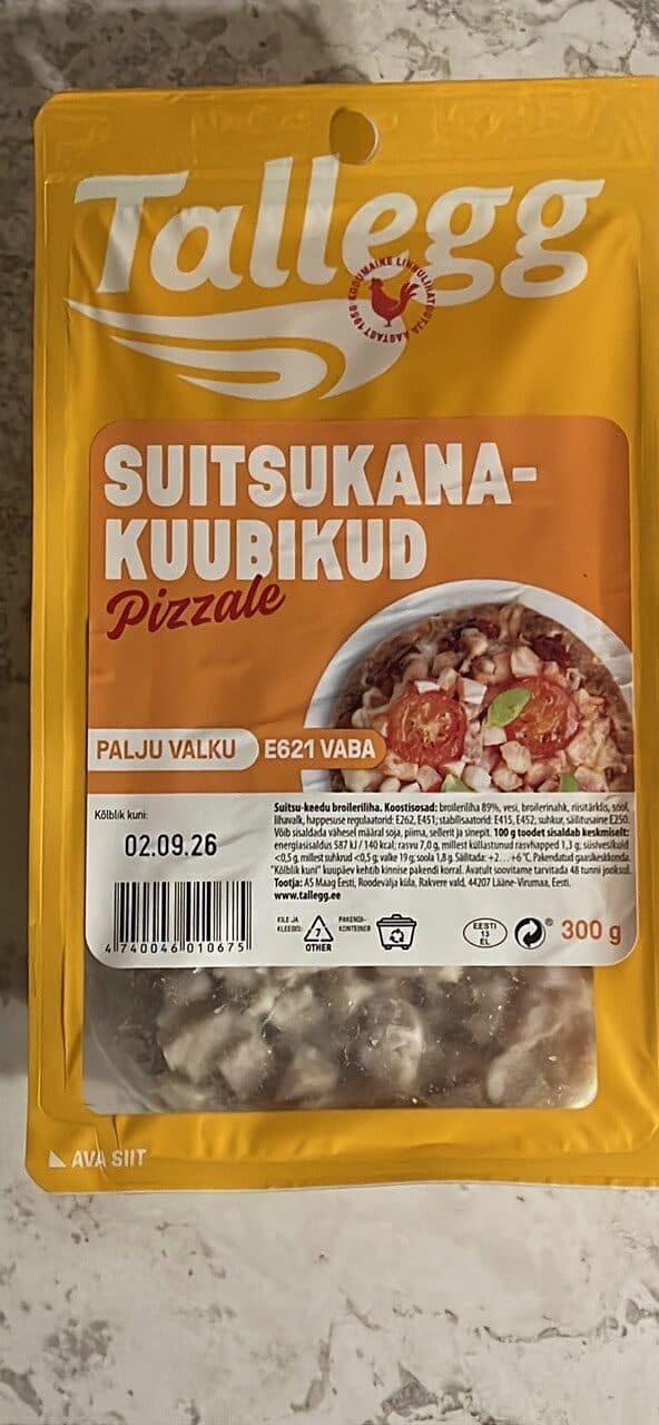 Tallegg Suitsukana Kuubikud packshot