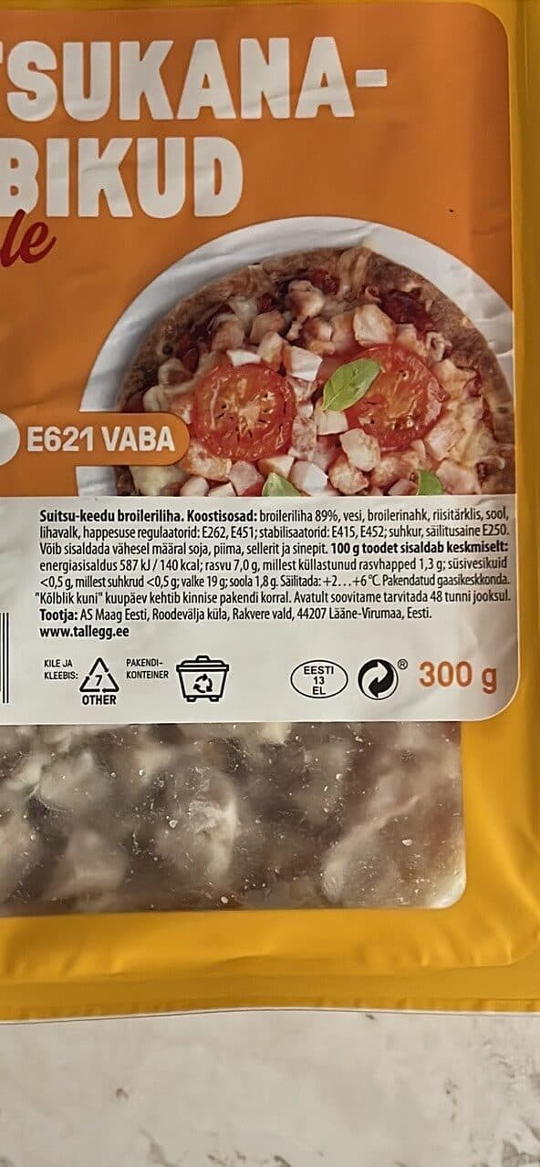 Tallegg Suitsukana Kuubikud packshot