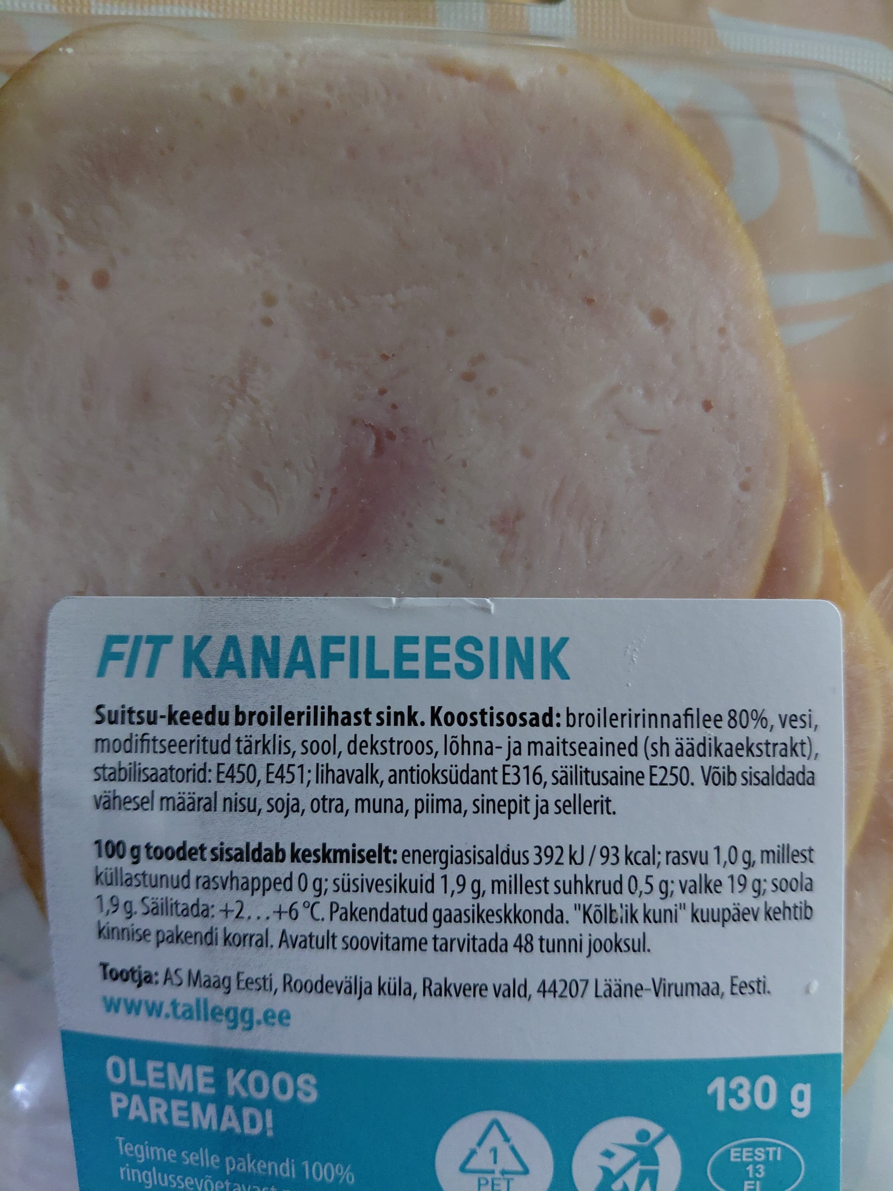 Tallegg Kanafileesink Võileivale packshot