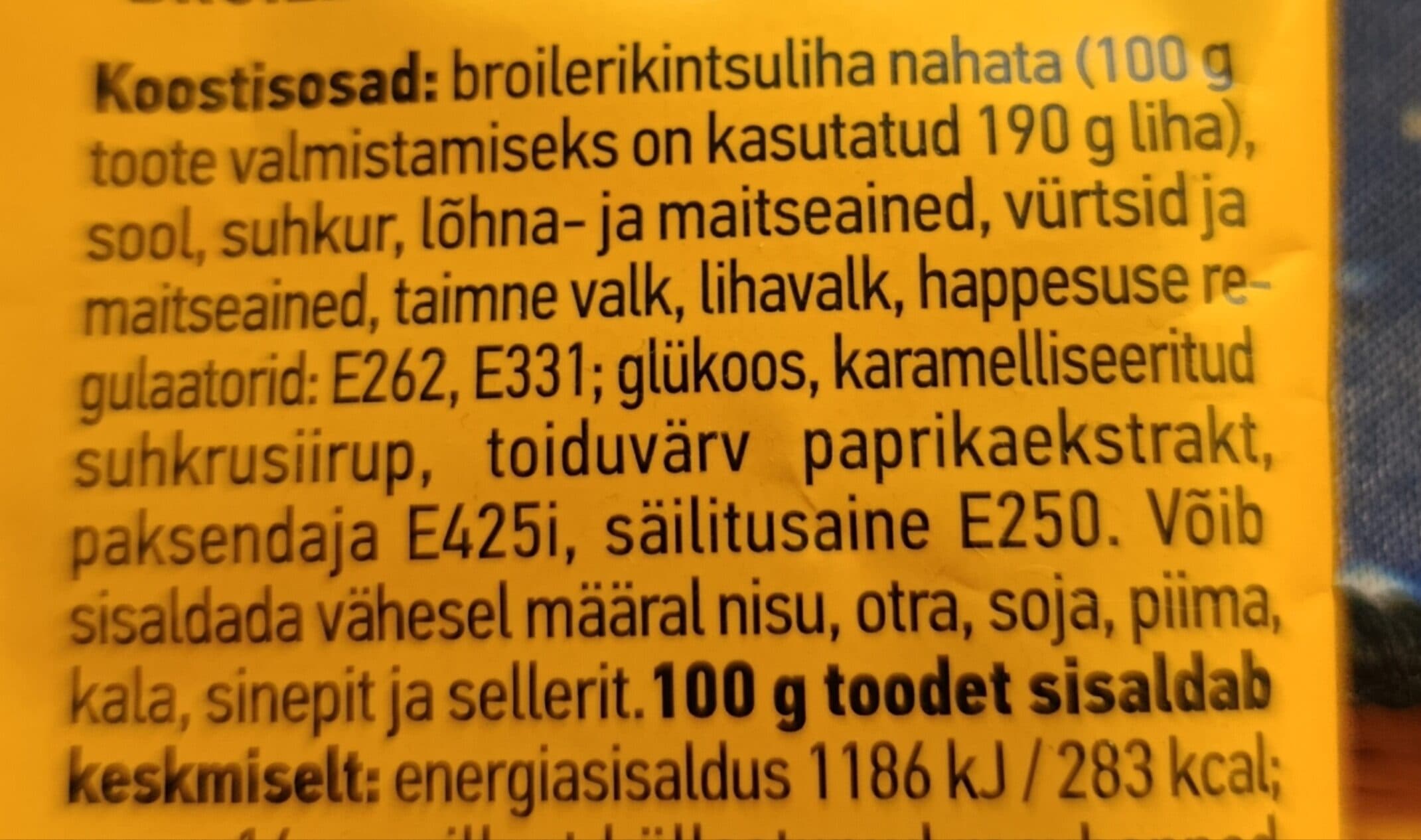 Talleg Chick Snack packshot