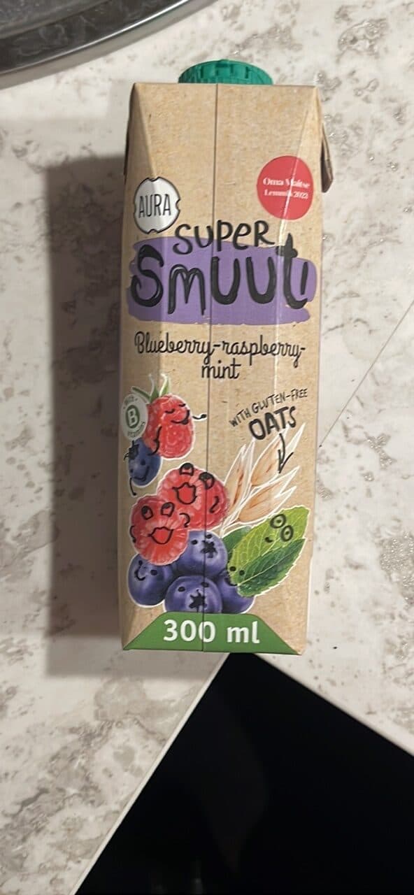 Aura Blueberry-raspberry-mint packshot