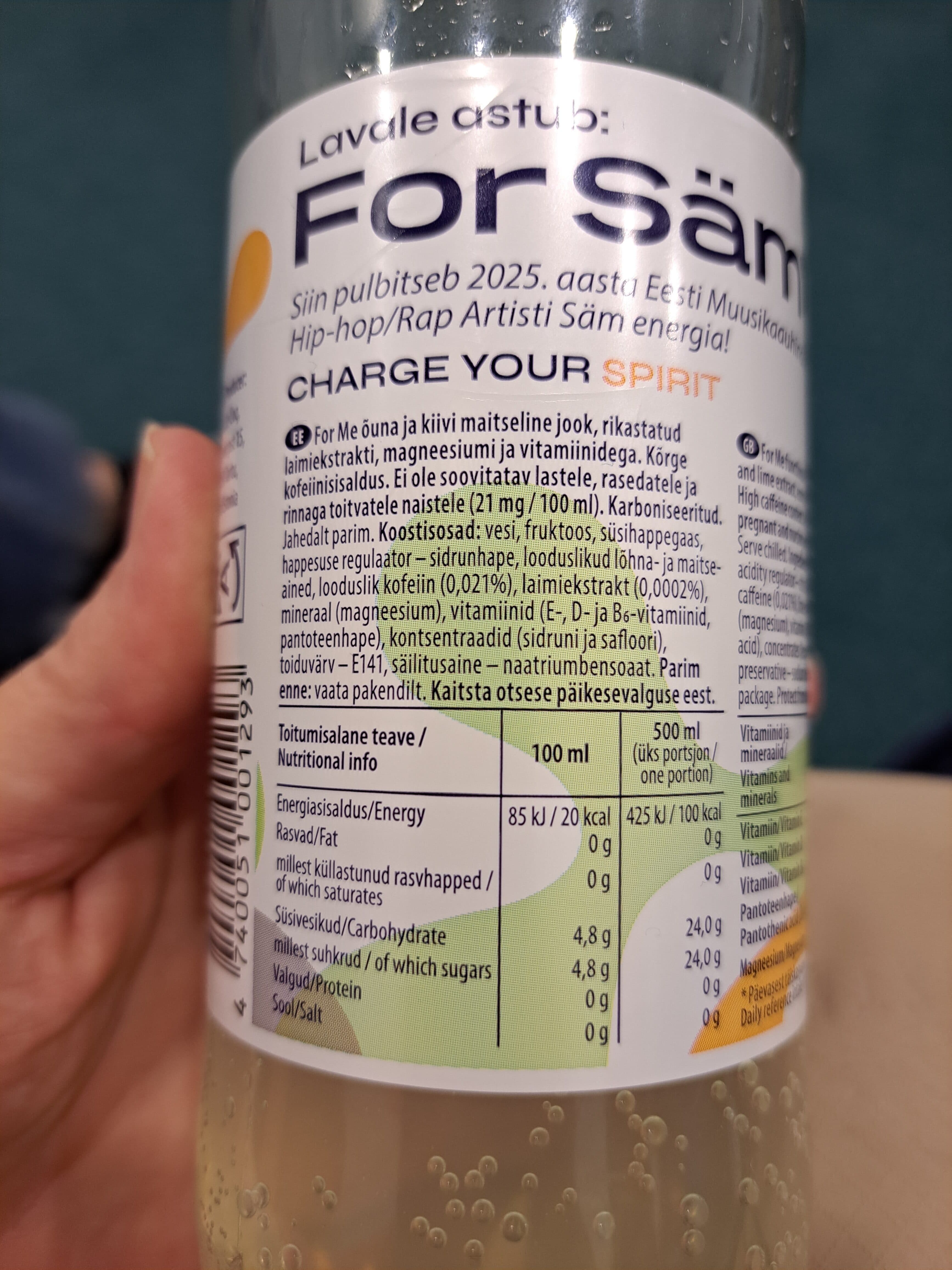 For Säm Balancing energy packshot