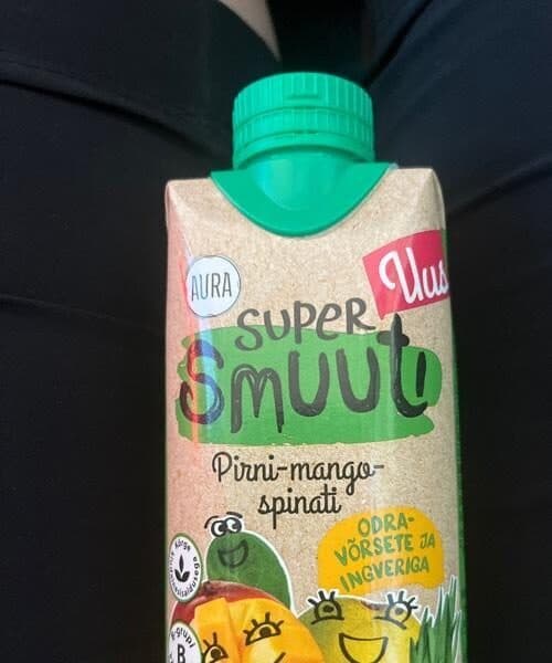 Aura Pirni-mango-spinati smuuti packshot