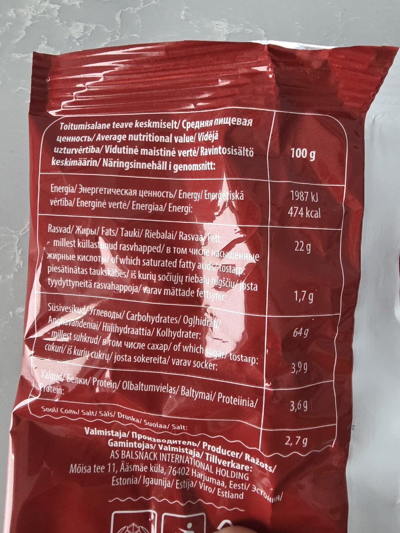 BalSnack Piraat packshot