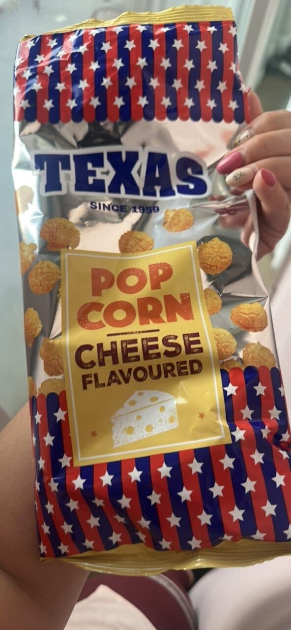 Texas Popcorn Cheese Flavoured packshot
