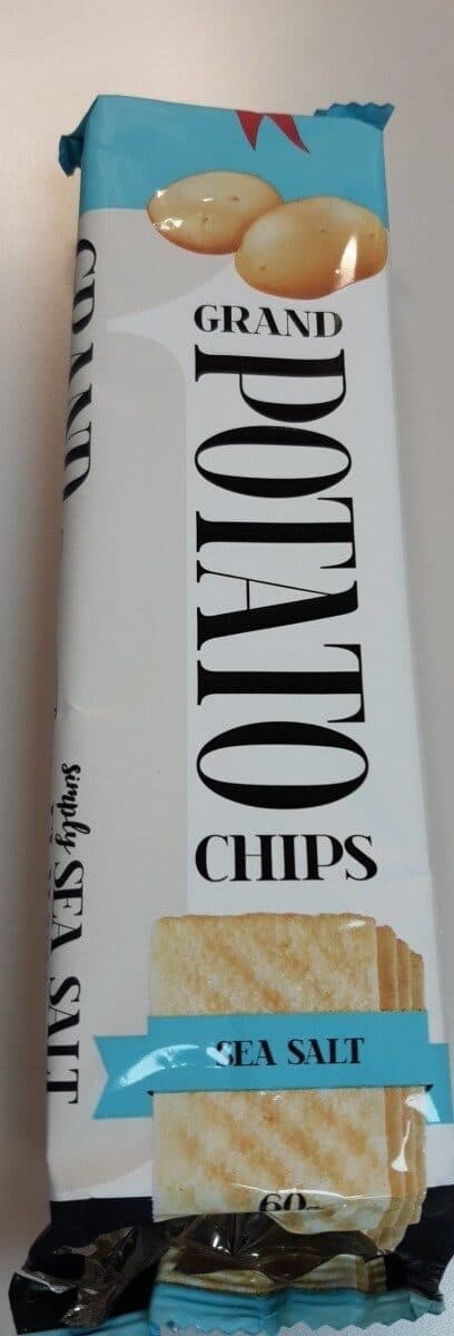 Grand Potato Chips Sea Salt packshot