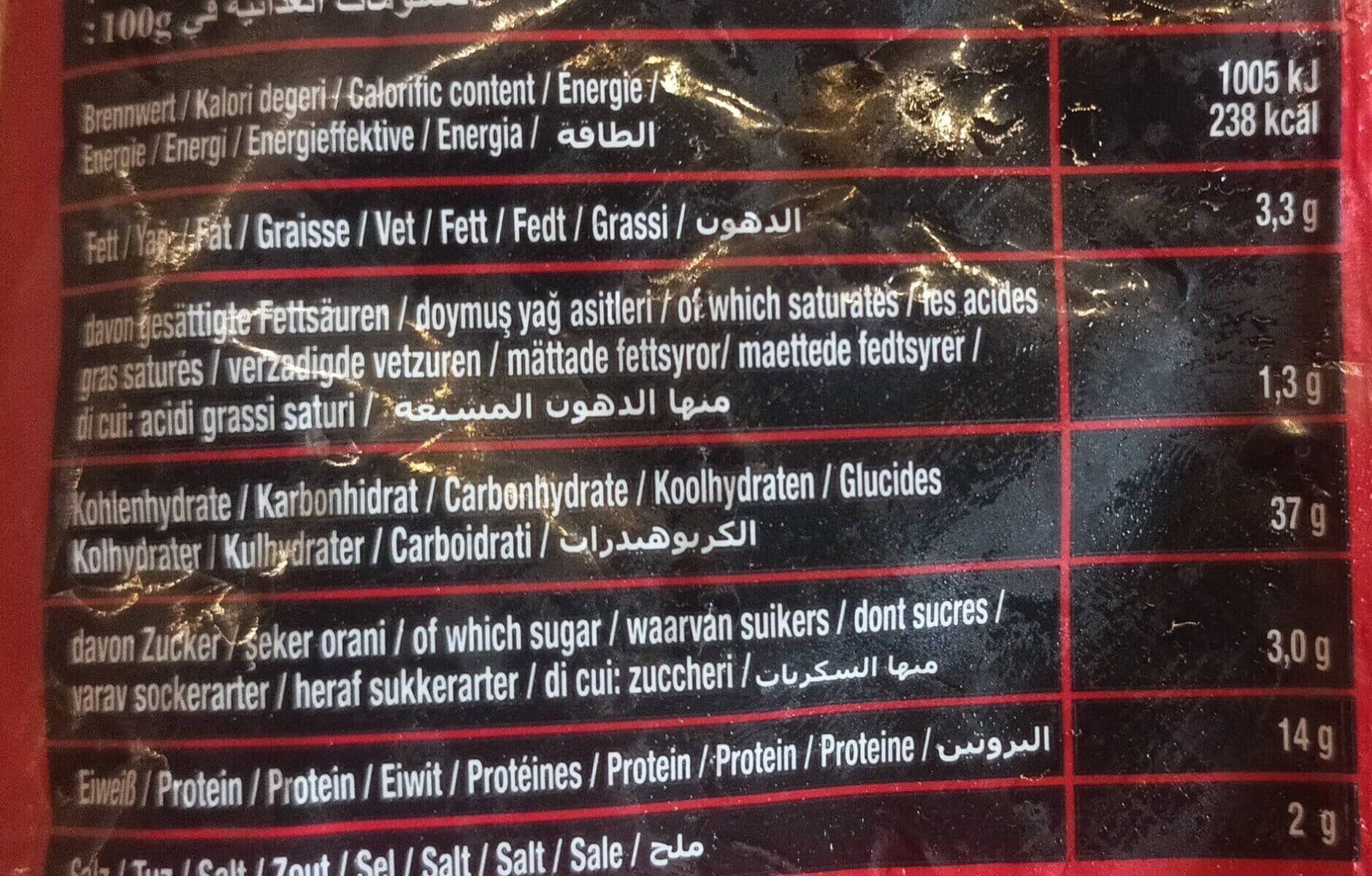 Open Food Facts Kiymali manti packshot