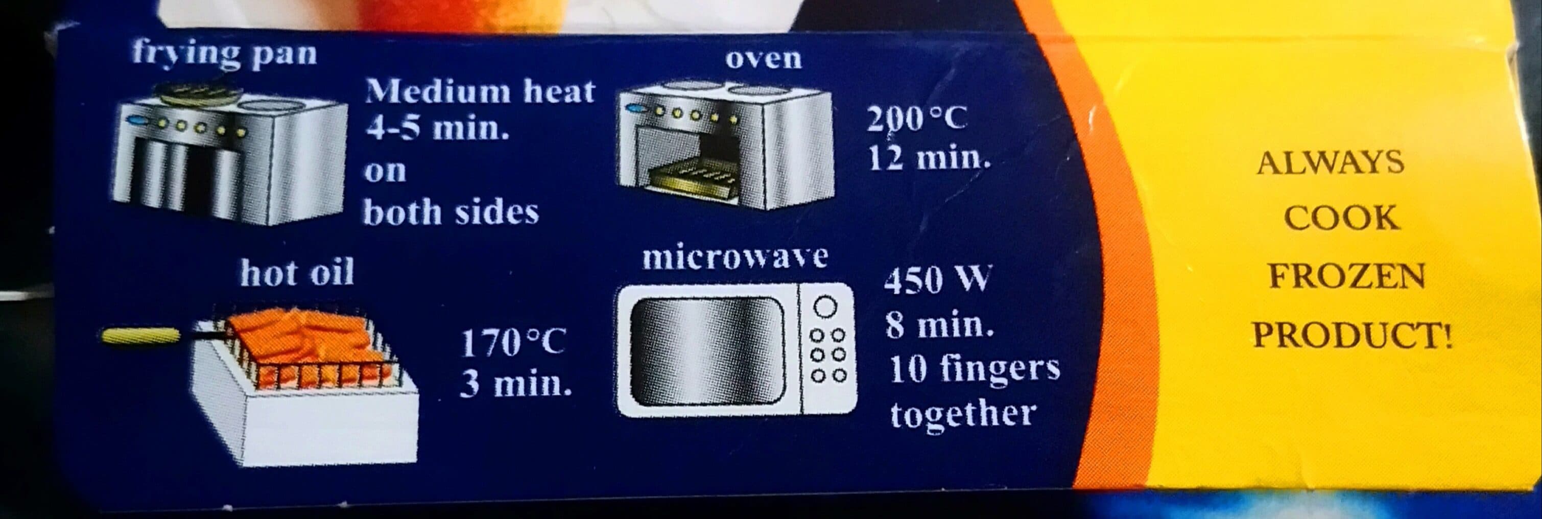 Esva Kalapulgad, külmutatud packshot