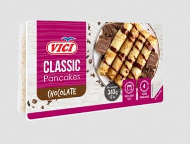 Viči Classic pancakes chocolate packshot