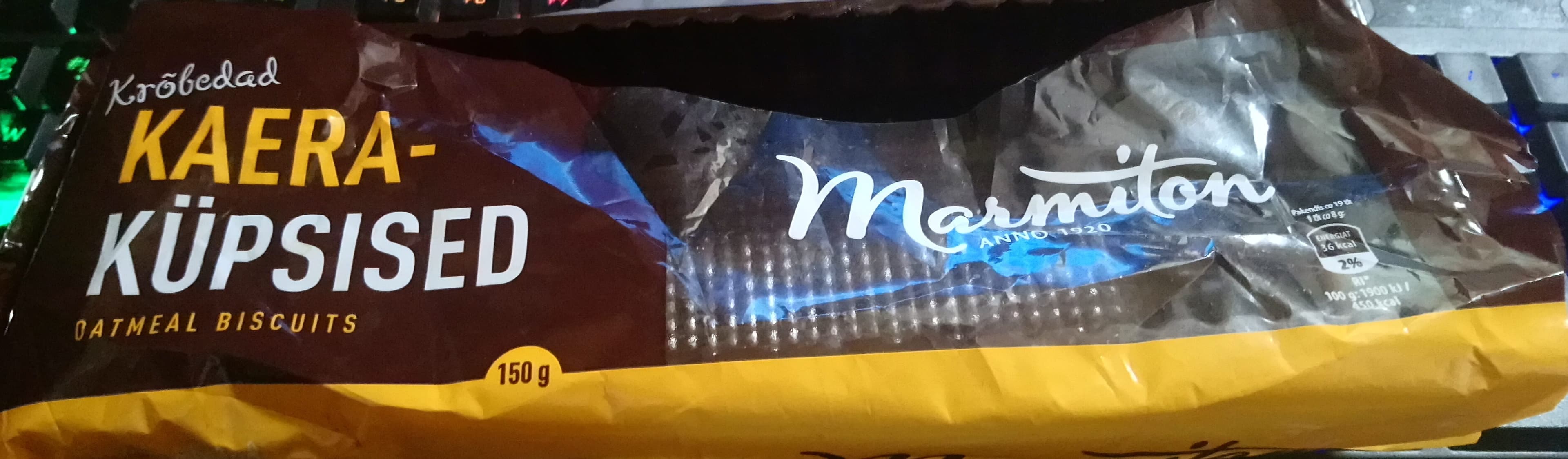 Marmiton Krõbedad kaeraküpsised packshot