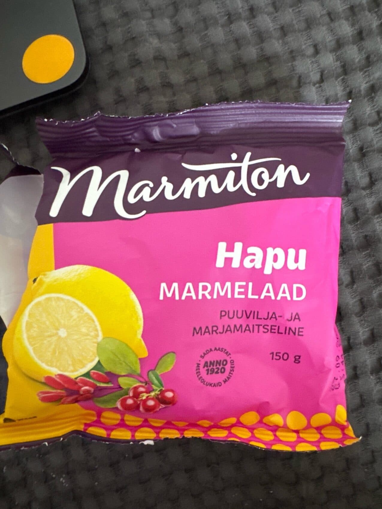Marmiton Hapu Marmelaad packshot