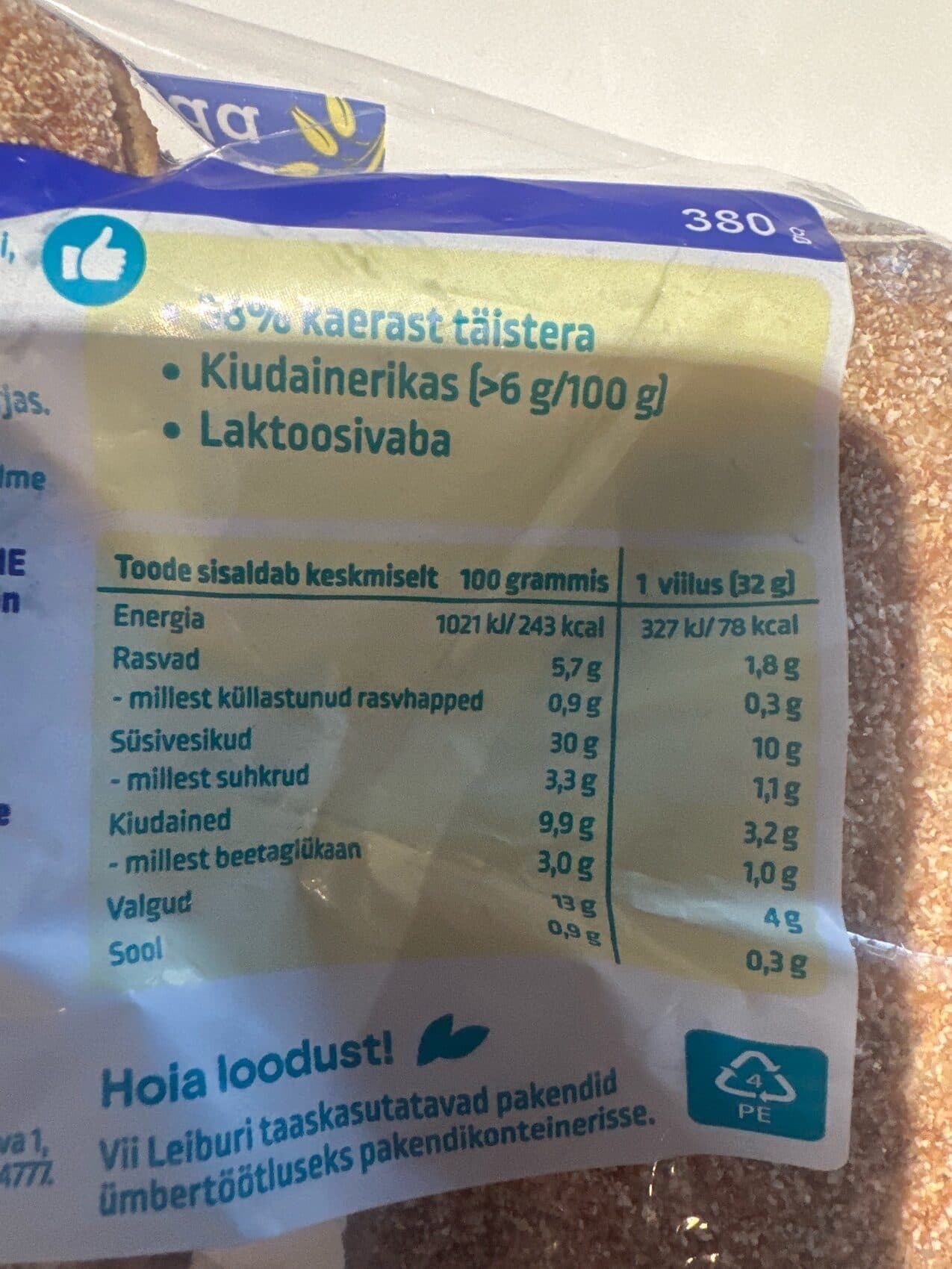 Leibur Kaerasüda packshot