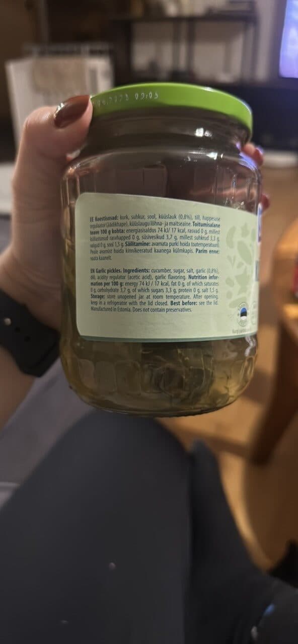 SALVEST Küüslaugukurk packshot