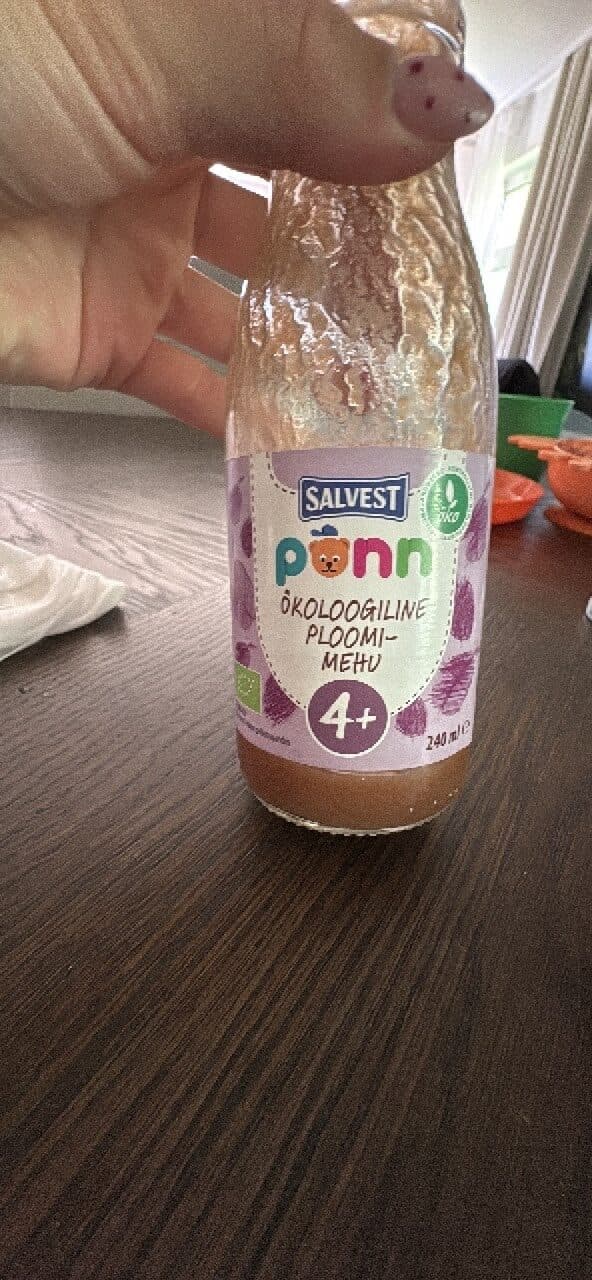 Salvest Ökoloogiline Ploomimehu packshot