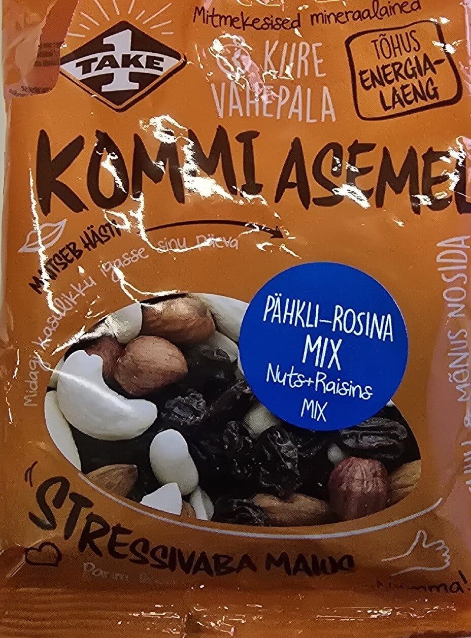 Rhumveld Pähkli-Rosina Mix packshot