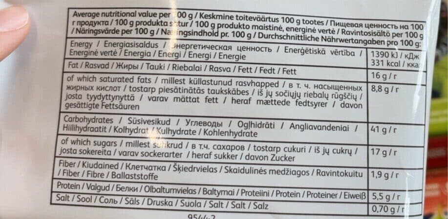 Open Food Facts Cinnamon Roll packshot