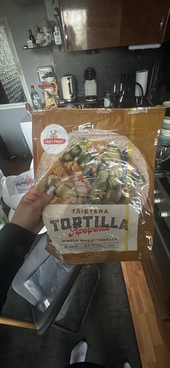 Eesti Pagar Whole Wheat Tortilla packshot
