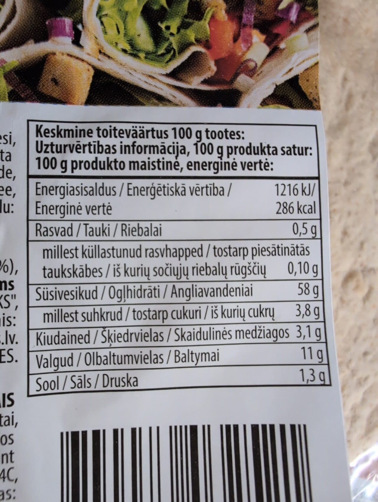 As Eesti Pagar Lavash Ümmargube packshot