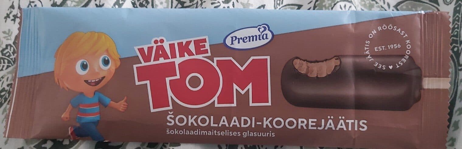 Premia Väike Tom šokolaadi-koorejäätis packshot