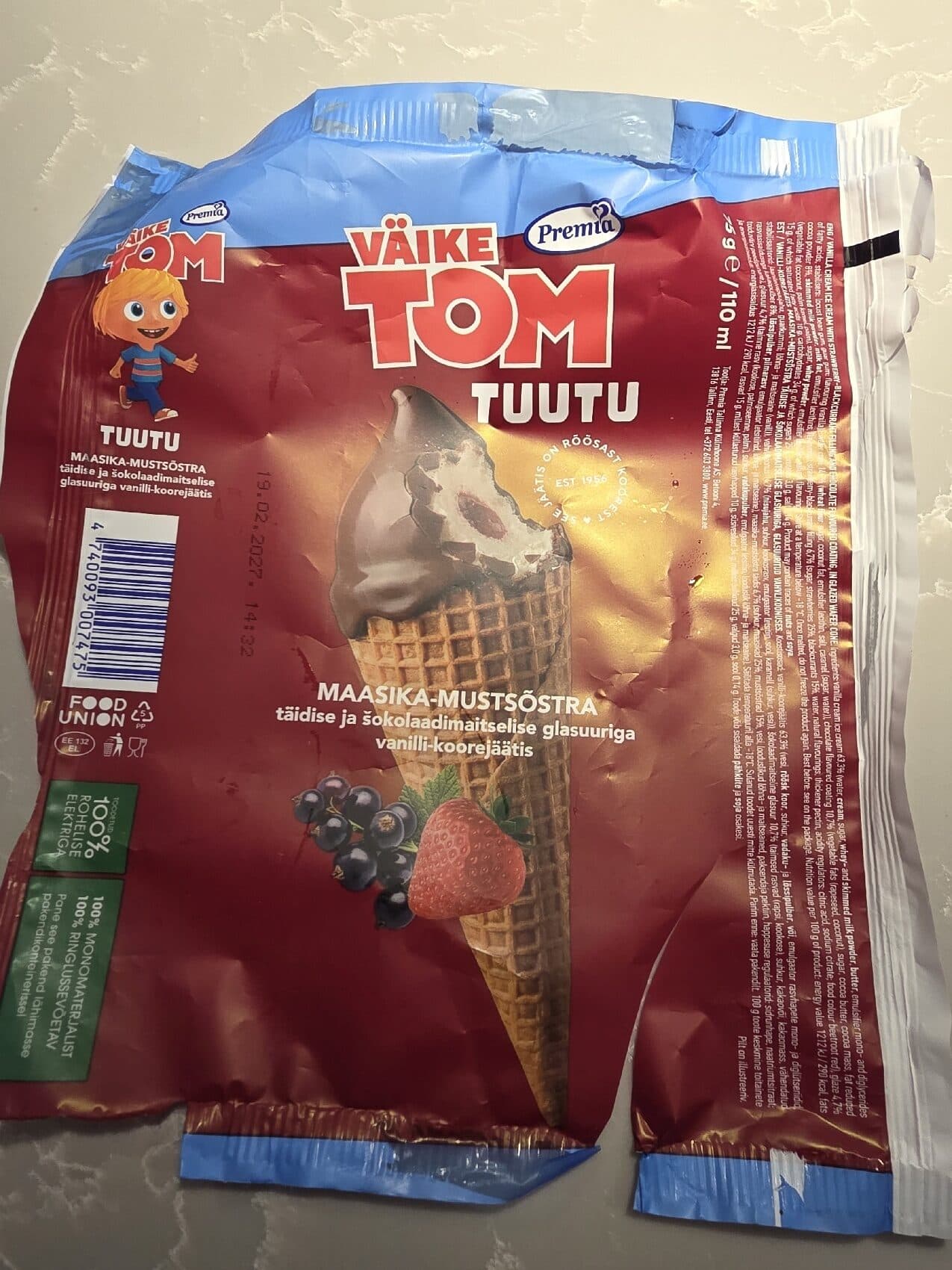 Premia Väike Tom Tuutu packshot