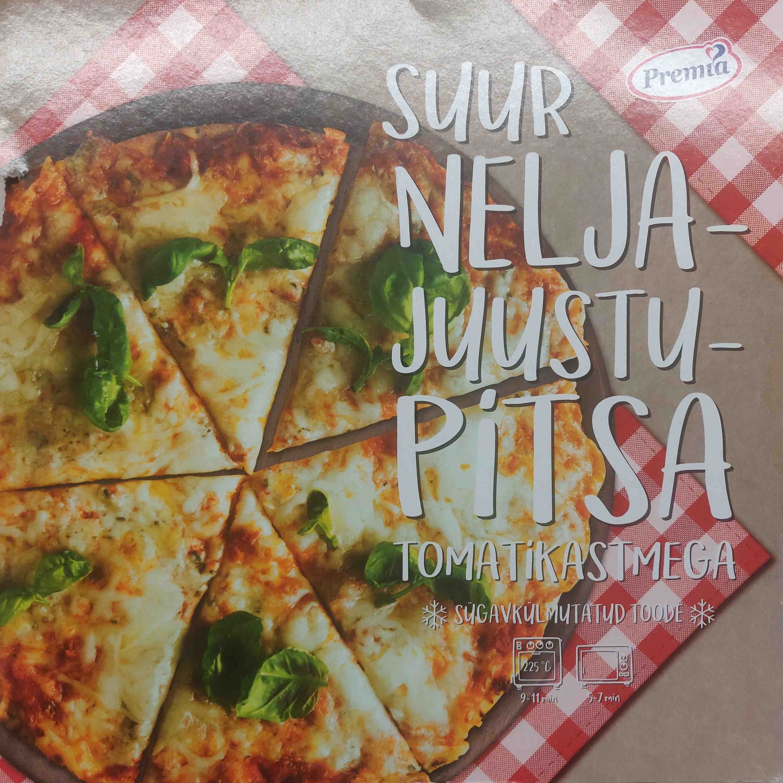 Premia Suur neljajuustupitsa tomatikastmega packshot