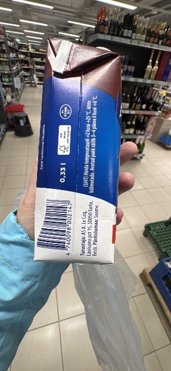 Arctic Sport Proteiinijook packshot