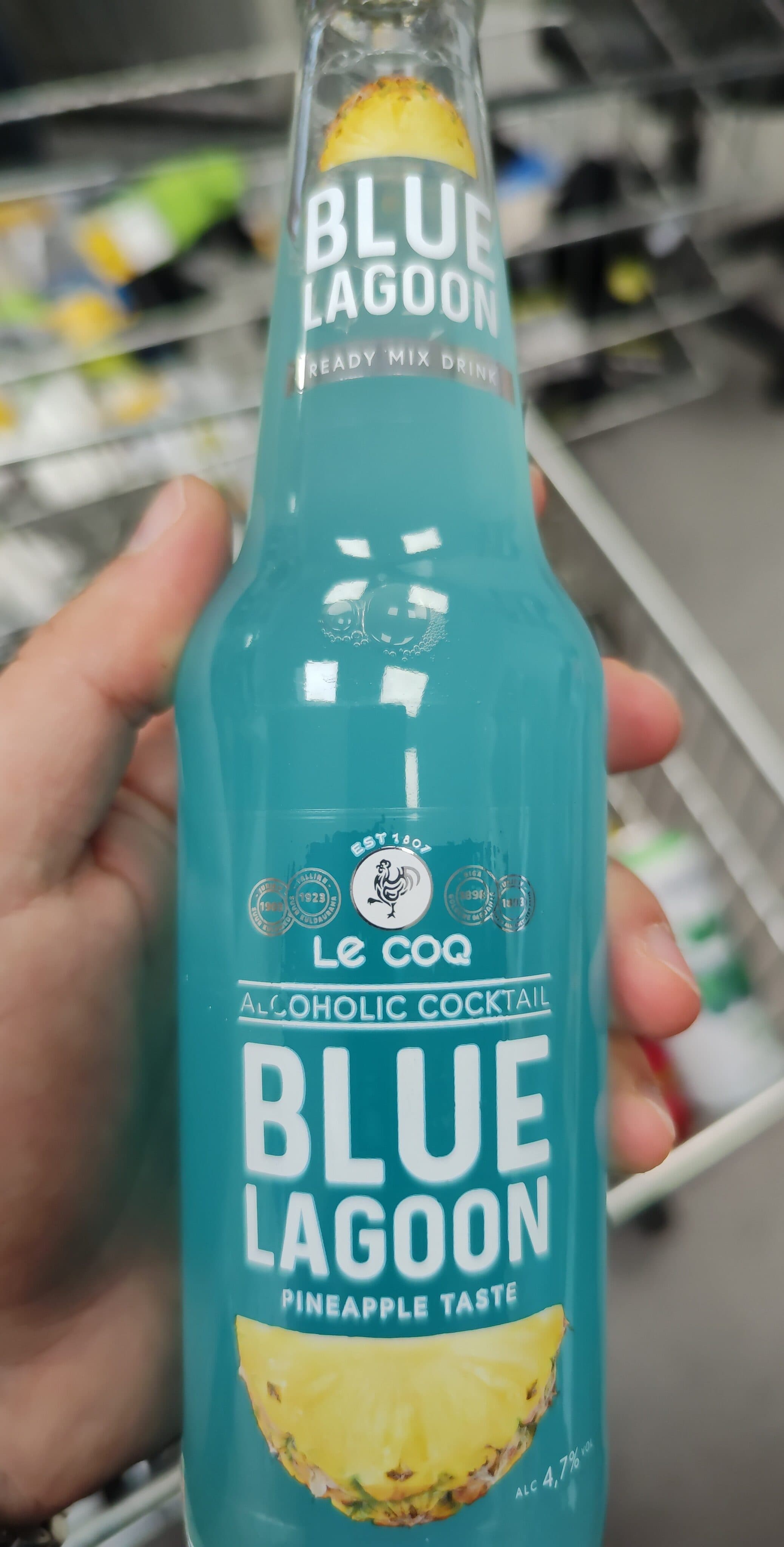 LE coq blue lagoon packshot