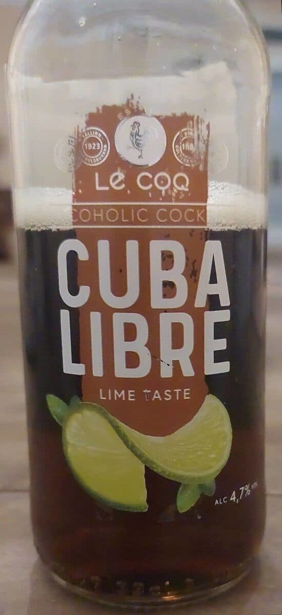 Le Coq Cuba libre Lime taste packshot