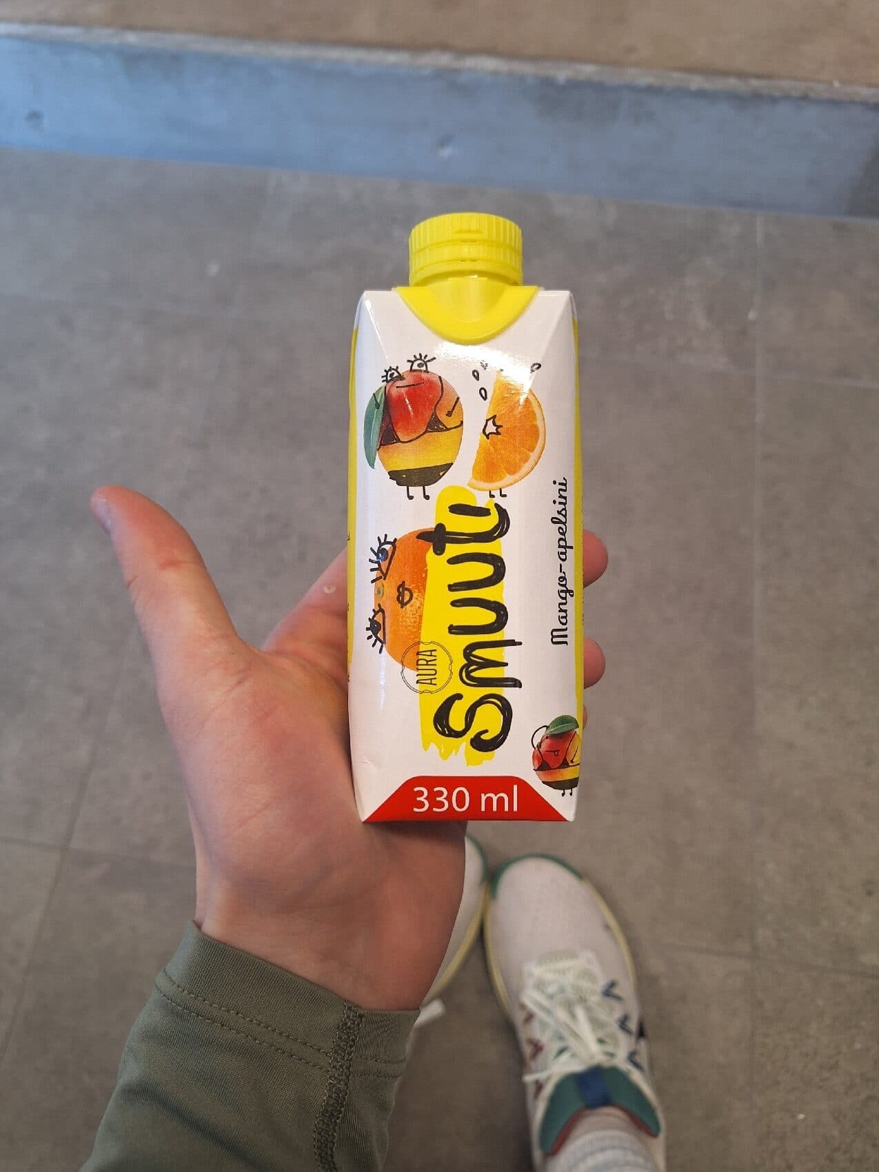Aura mango-apelsini smuuti packshot