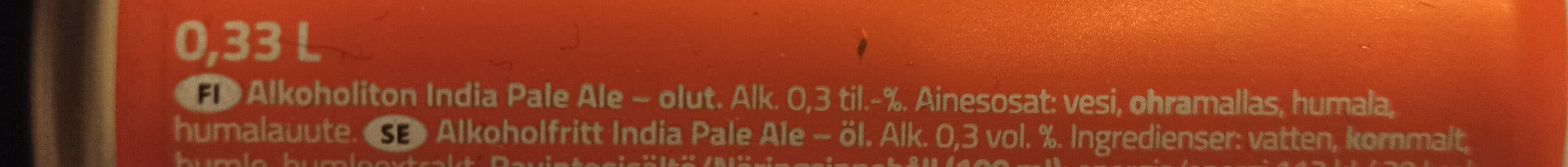 A. Le Coq Alkoholiton IPA packshot