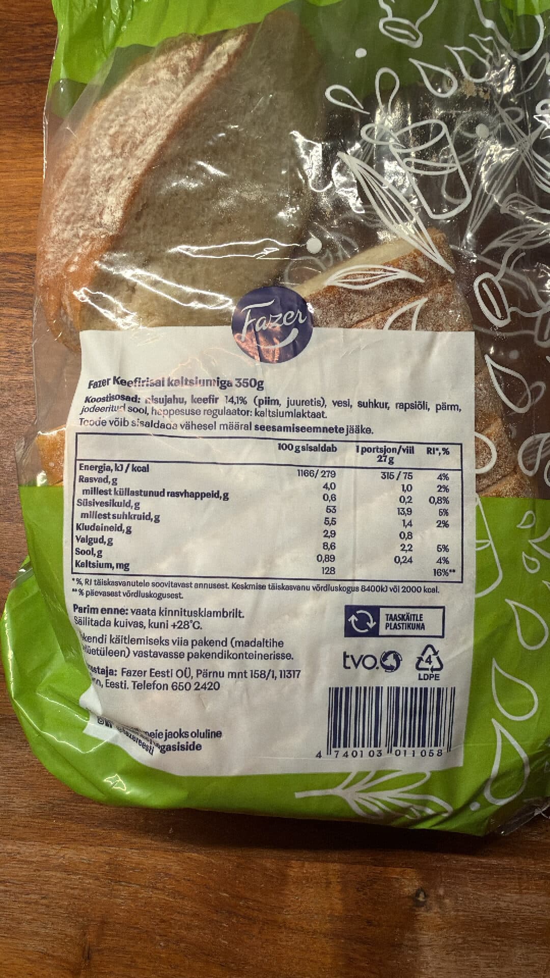 Fazer Keefirisai packshot