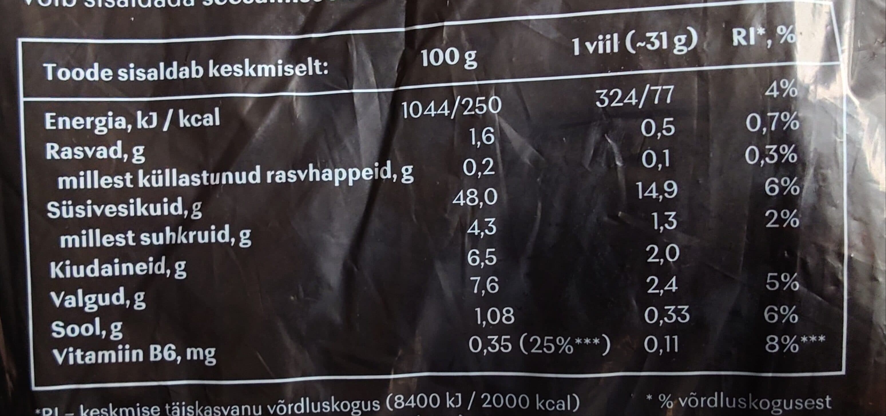 Open Food Facts Dark Rye bread packshot