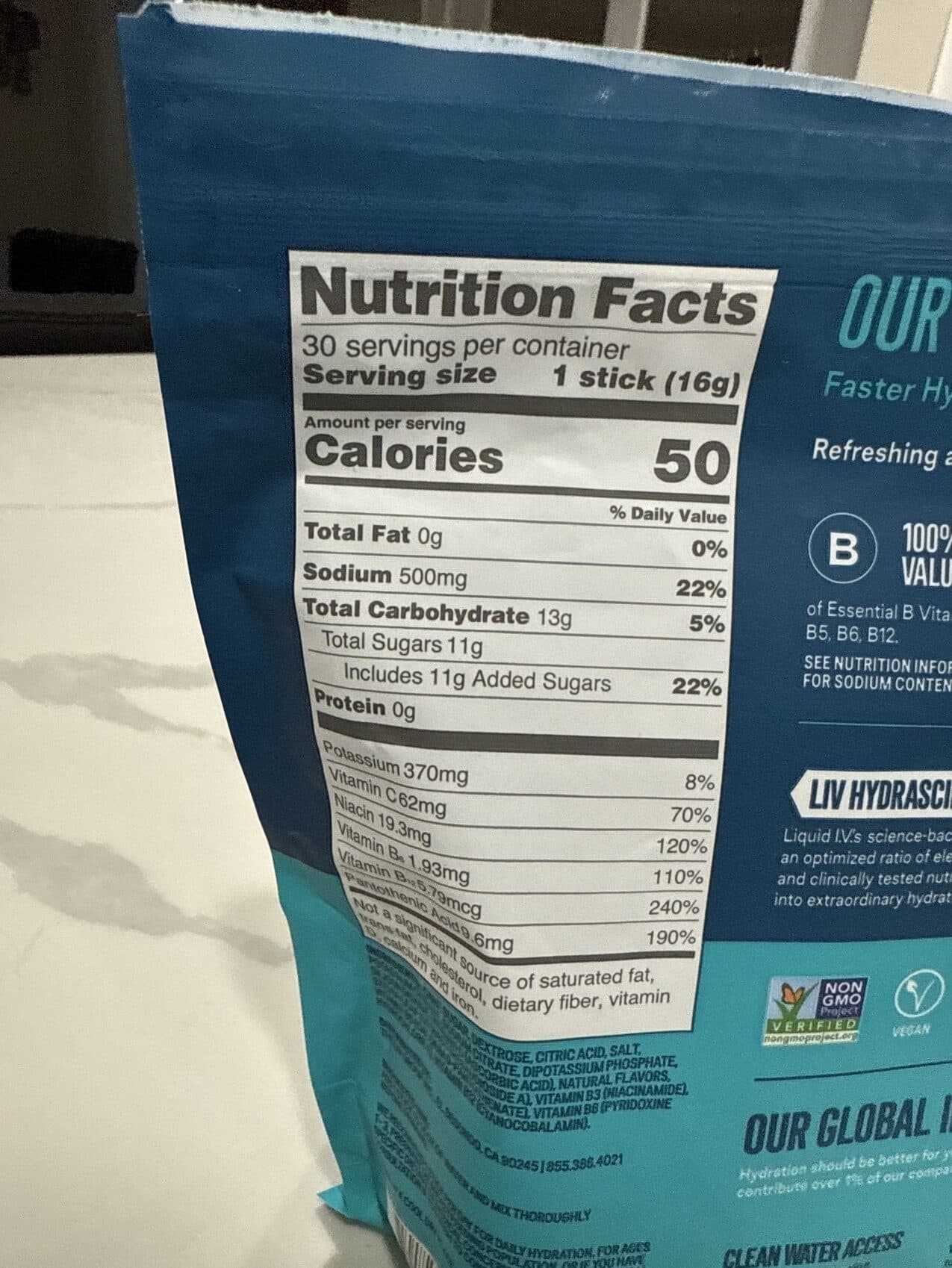 Liquid IV Hydration Multiplier, Popsicle Firecracker packshot