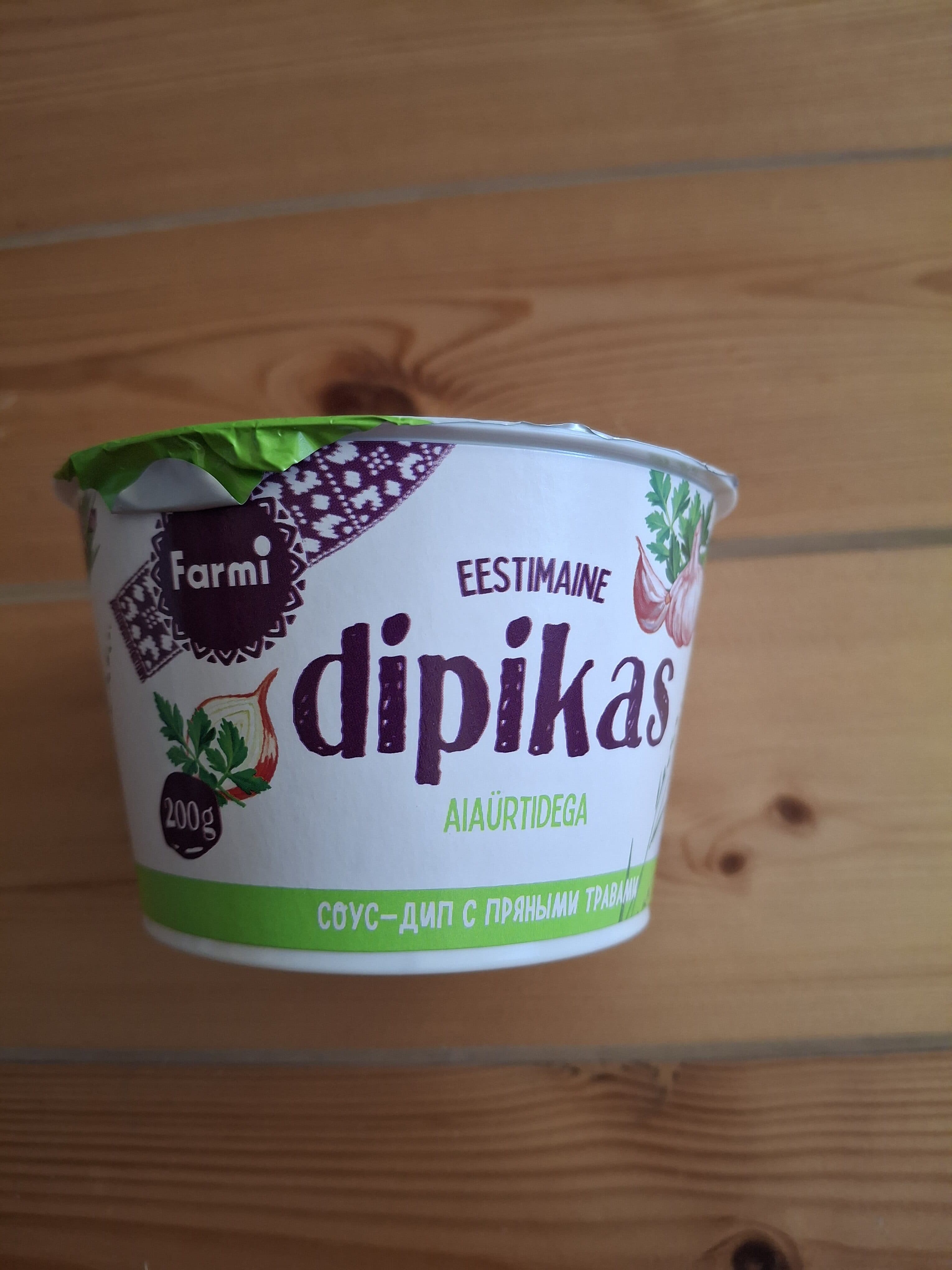 Farmi Eestimaine dipikas aiaürtidega packshot