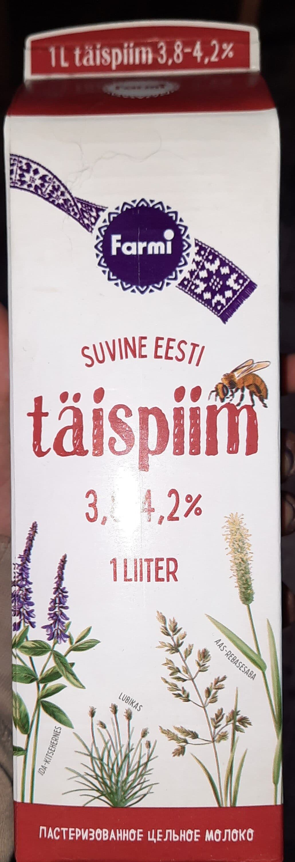 Farmi Täispiim packshot