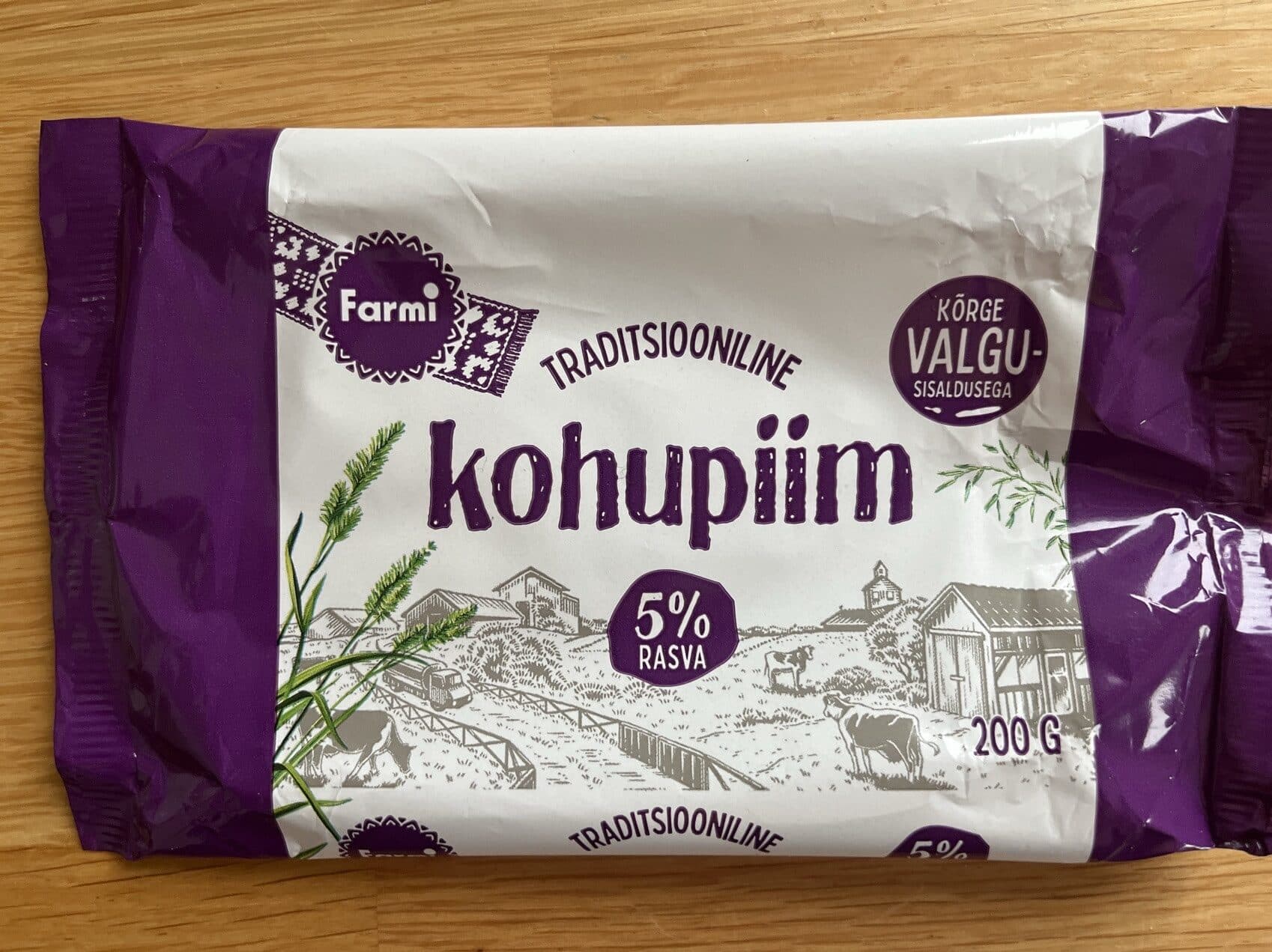 Farmi Kohupiim packshot