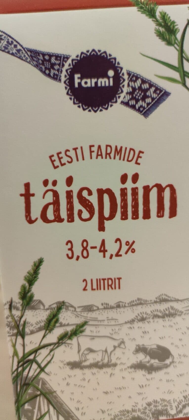 Farmi Farmi tais piim packshot