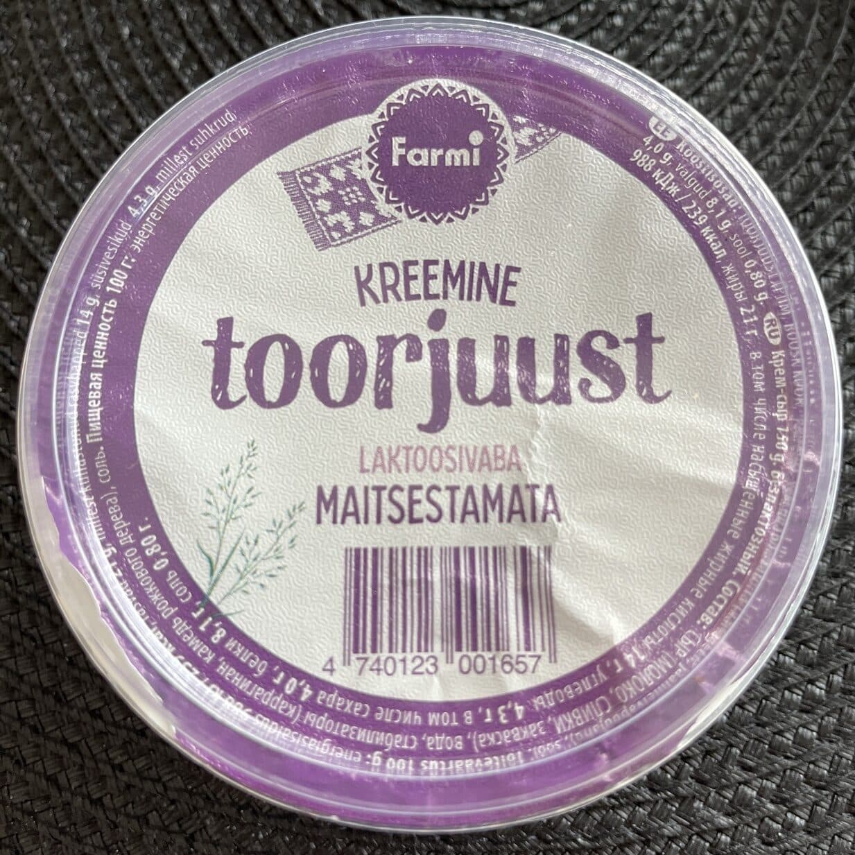 Farmi Toorjuust packshot