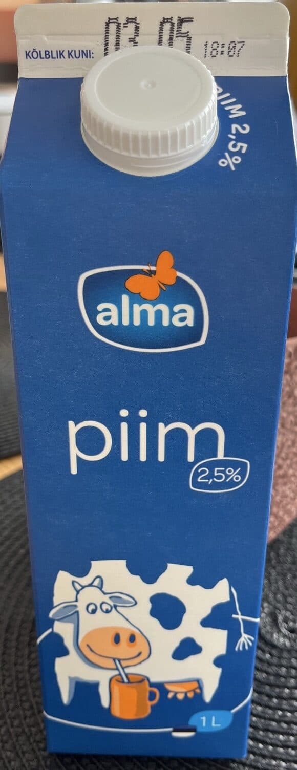 Alma Alma piim packshot