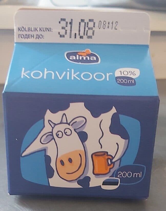 Alma Kohvikoor packshot