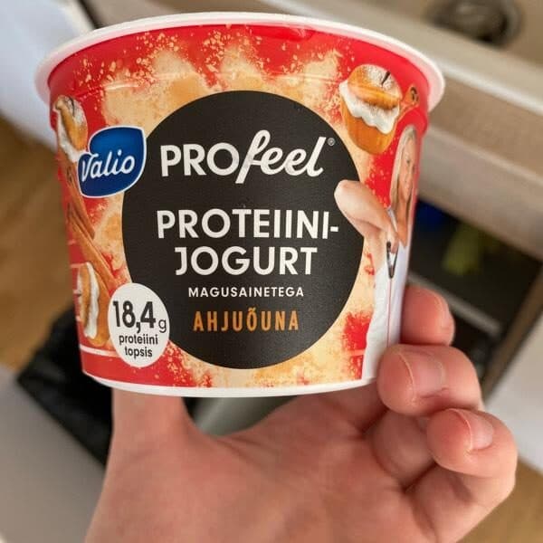 Valio Ceptu ābolu jogurts packshot