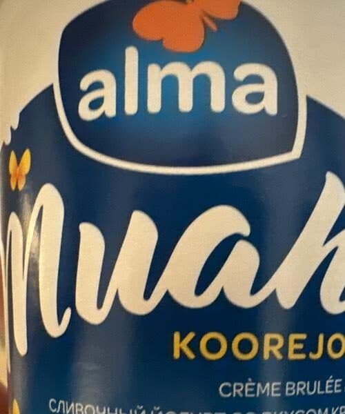 Alma Jogurtas packshot