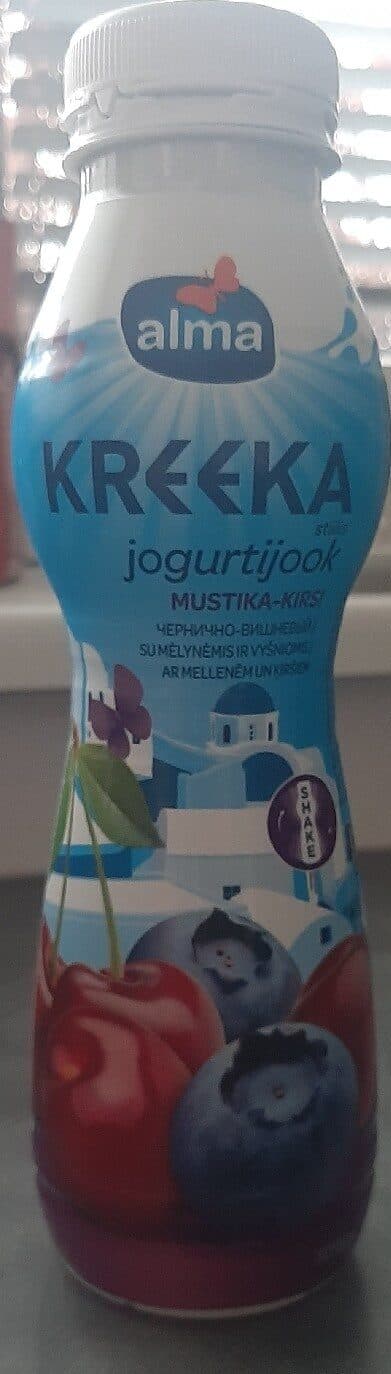 Alma Mustika-kirsi jogurtijook packshot