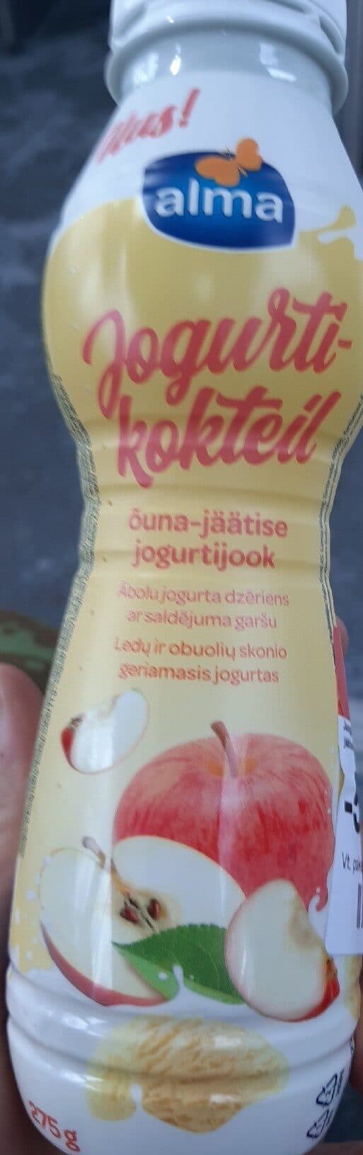 alma Jäätisemaitseline Õunajogurtijook packshot