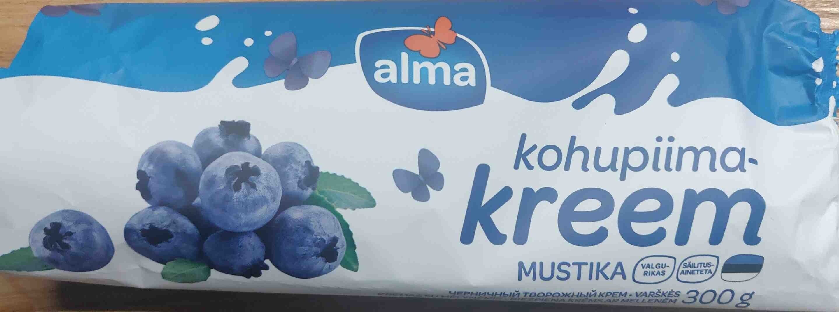Alma Biezp.krēms Alma ar mellenēm packshot