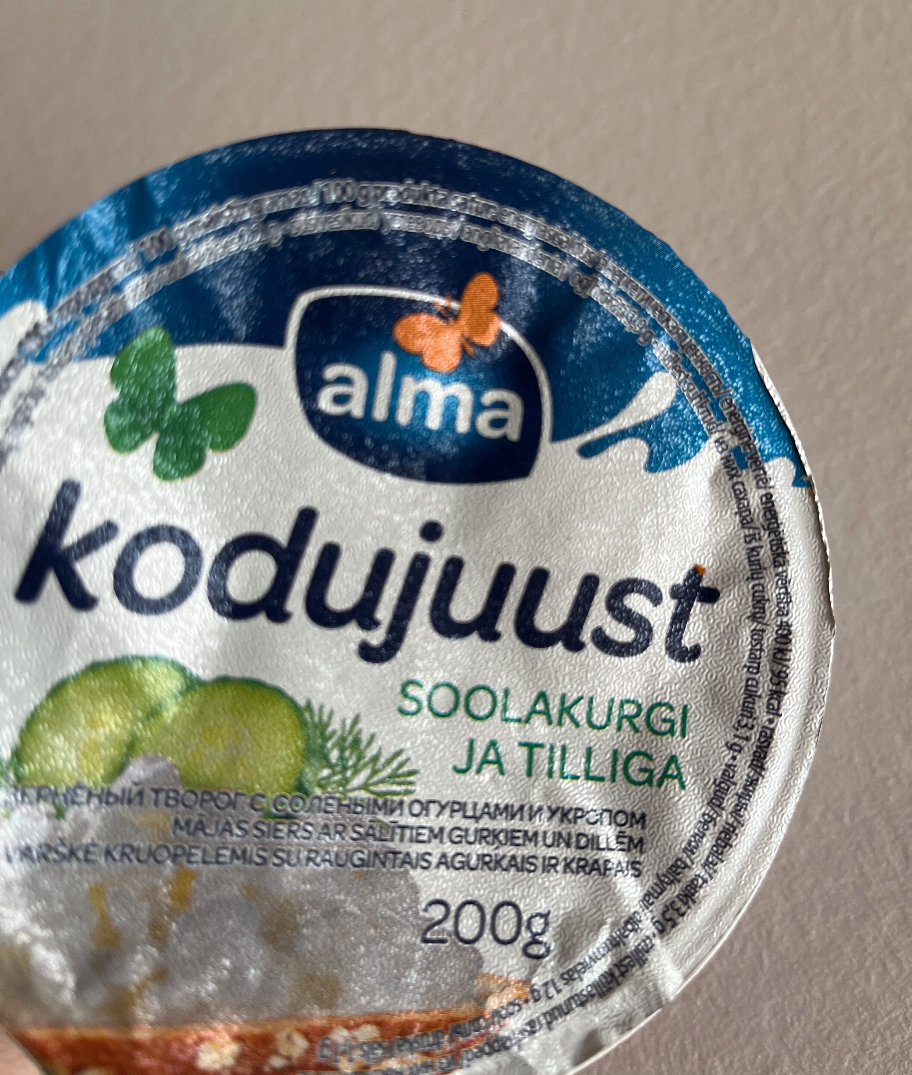 alma Home Cheese packshot