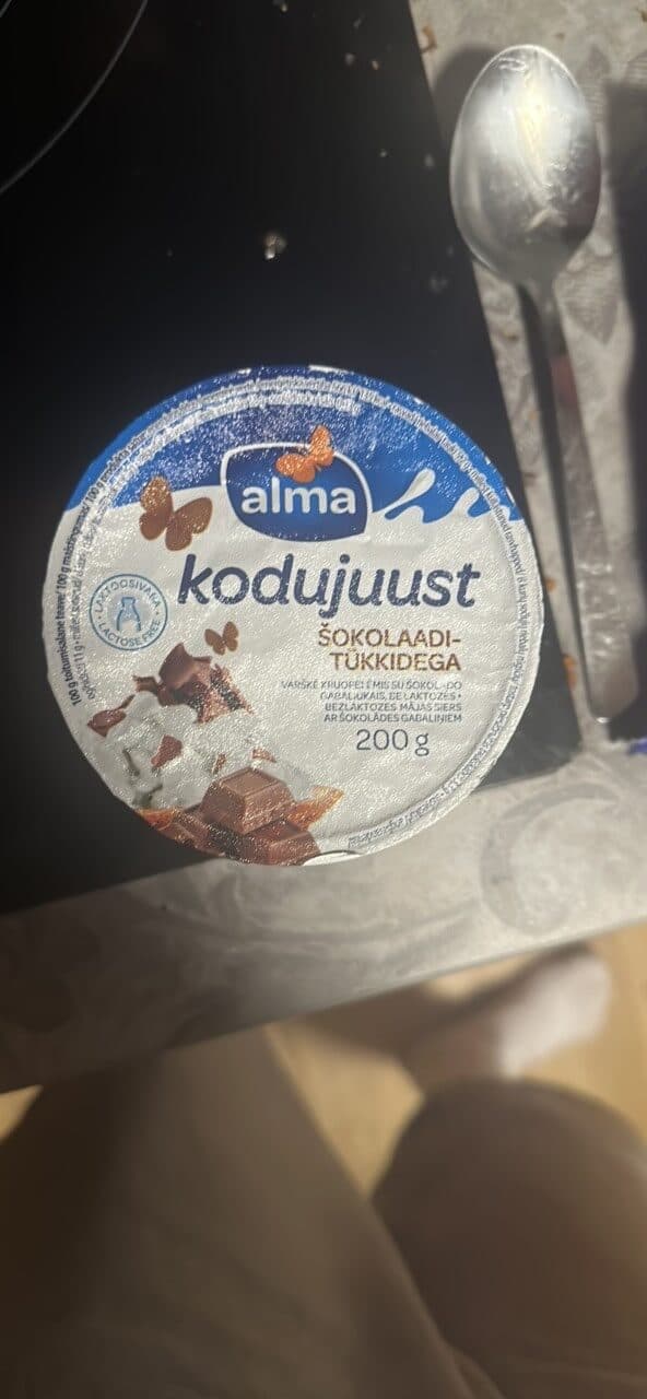 alma Kodujuust Šokolaaditükkidega packshot