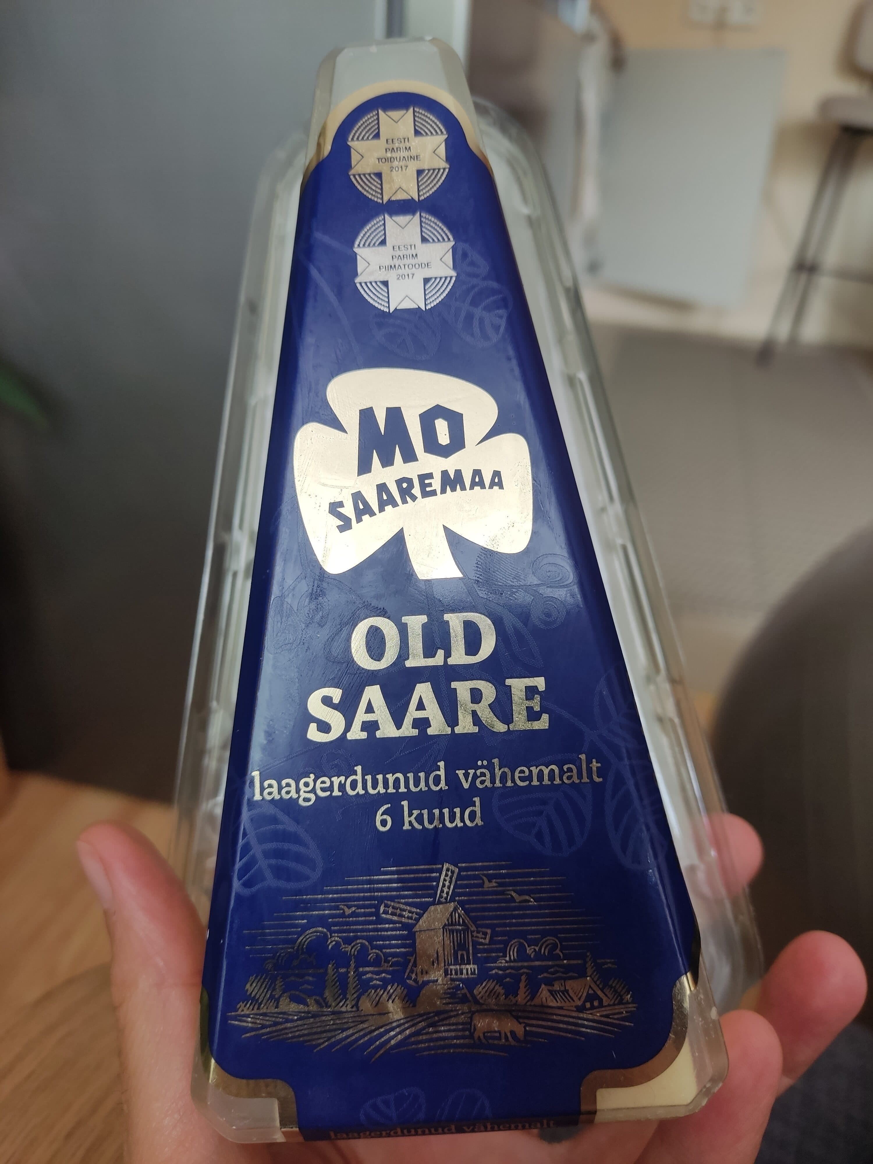 Mo Saaremaa OLD SAARE Kvaliteetjuust packshot