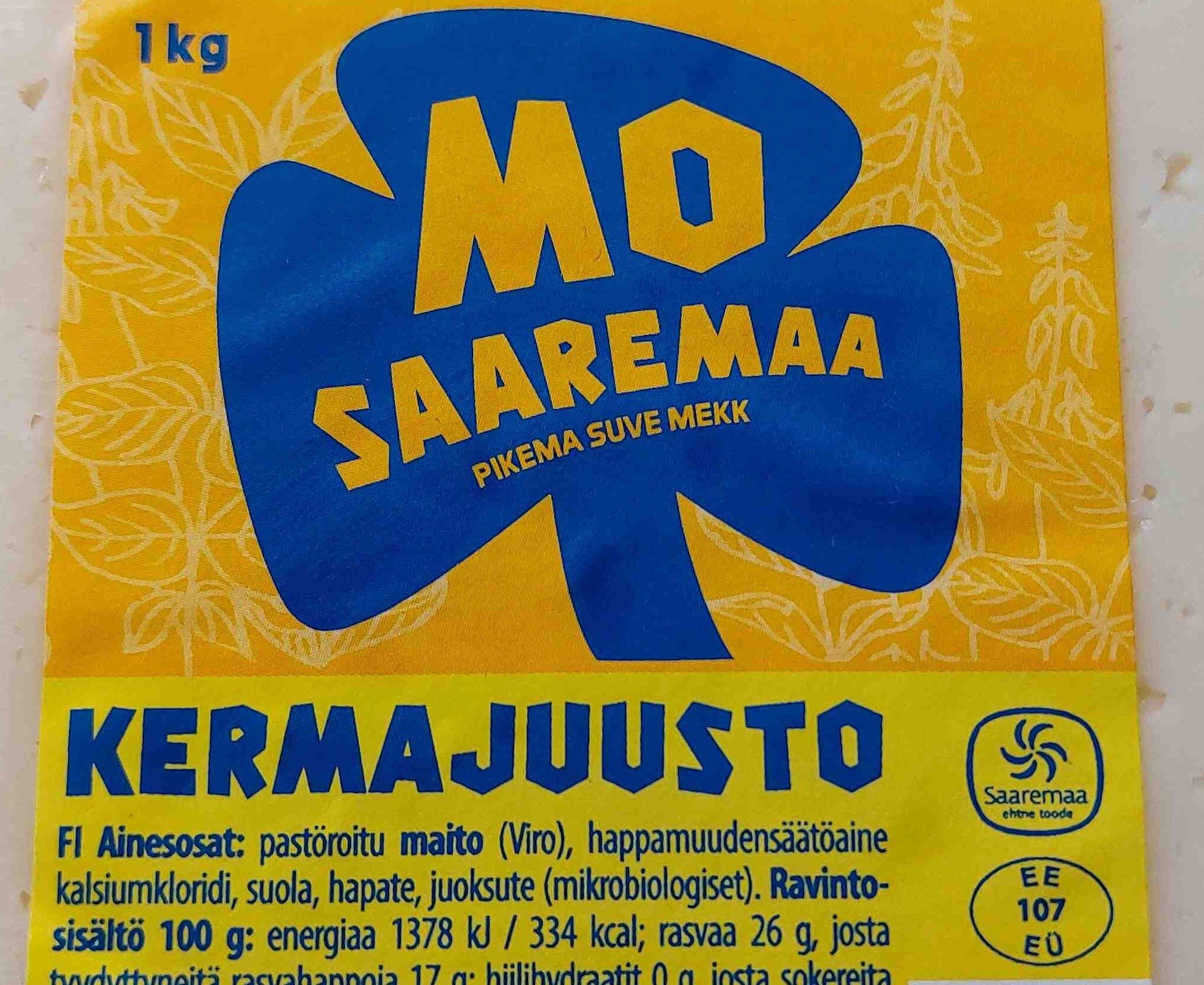 Mo saaremaa Kermajuusto packshot