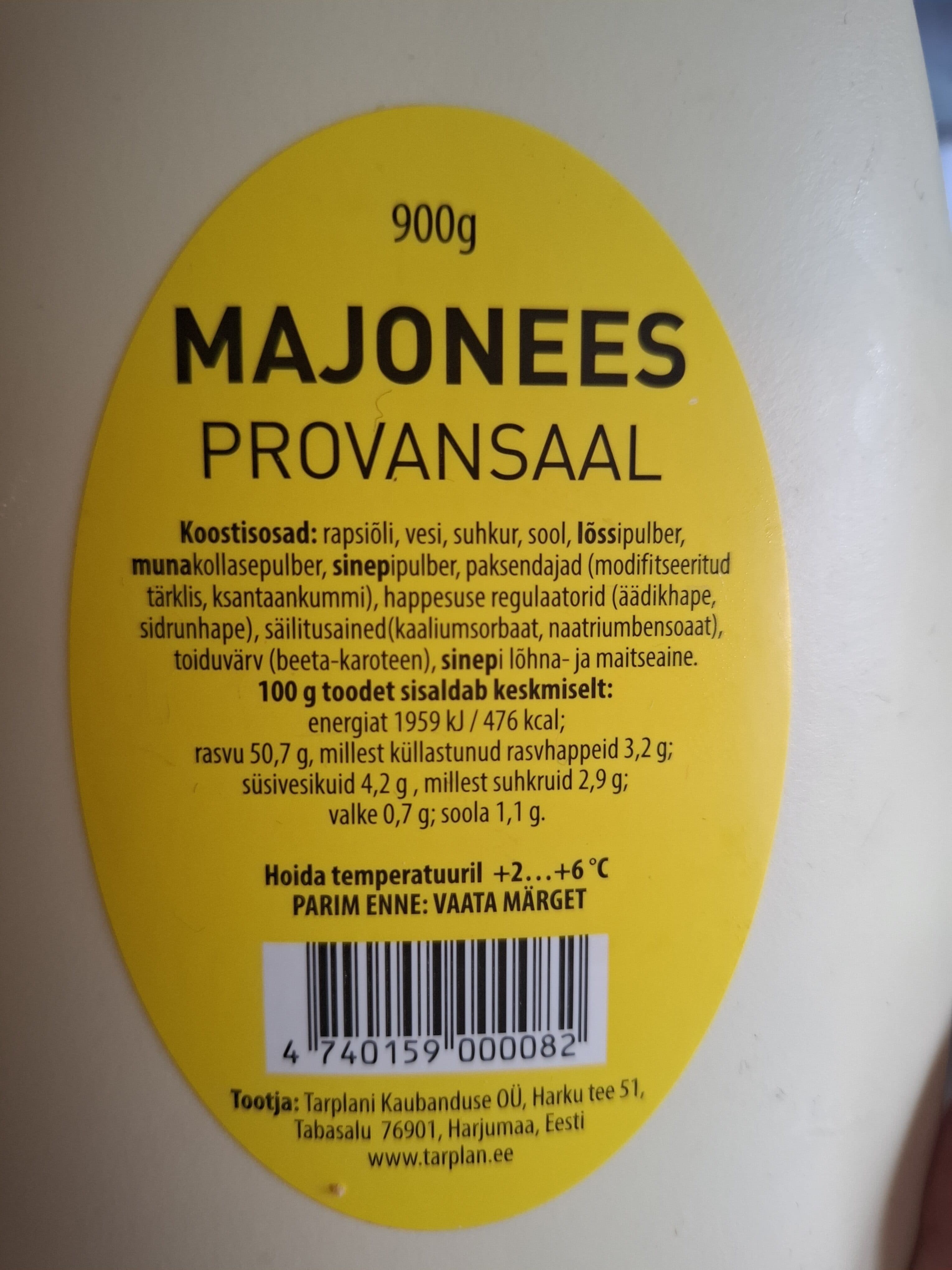 Tarplan Majonees Provonsaal packshot